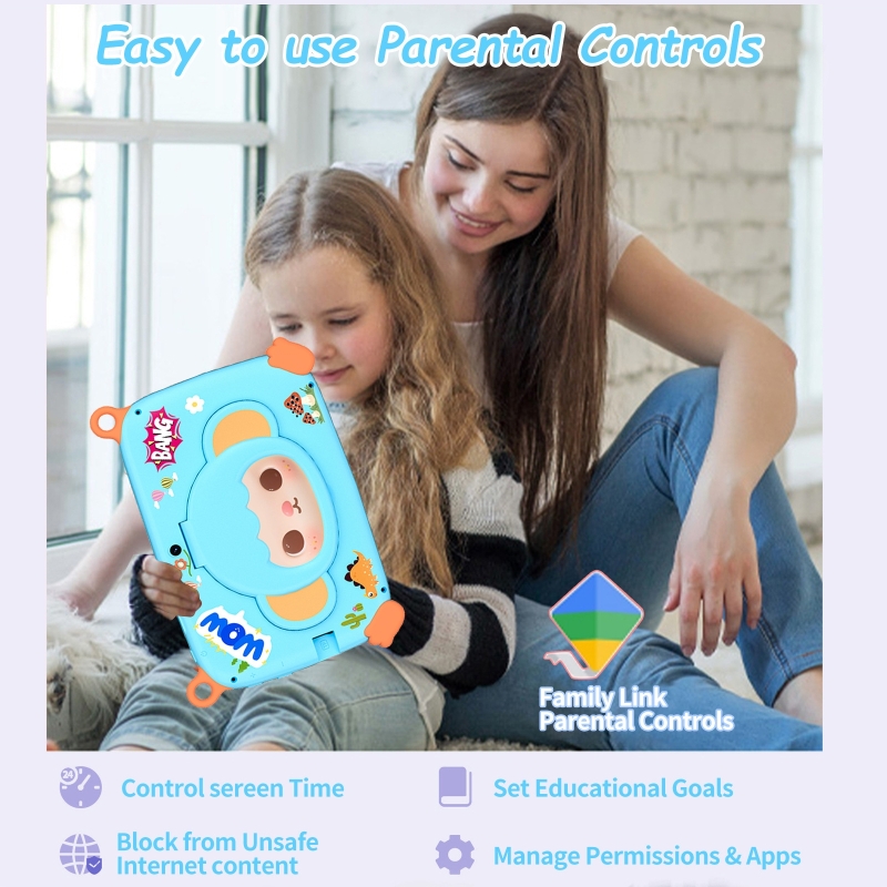 Kids Education In Us - Kids Tablet PC with 7-inch Display