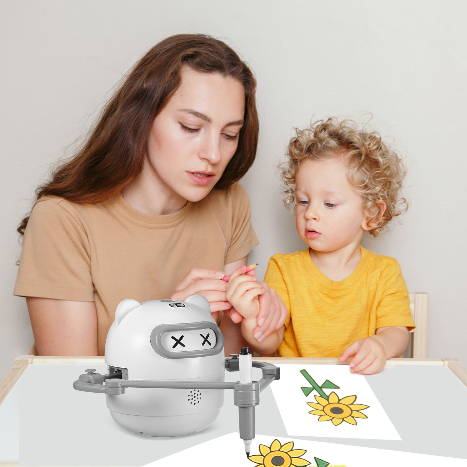 Kids Education In Us - Drawing Robot For Kids For Art