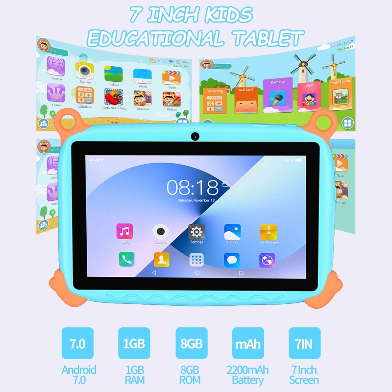 Kids Education In Us - Kids Tablet PC with 7-inch Display