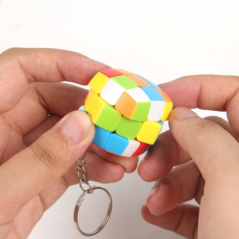 2PCS Mini 3x3 Speed Cube Keych - đánh giá và giá Kids Education Related
