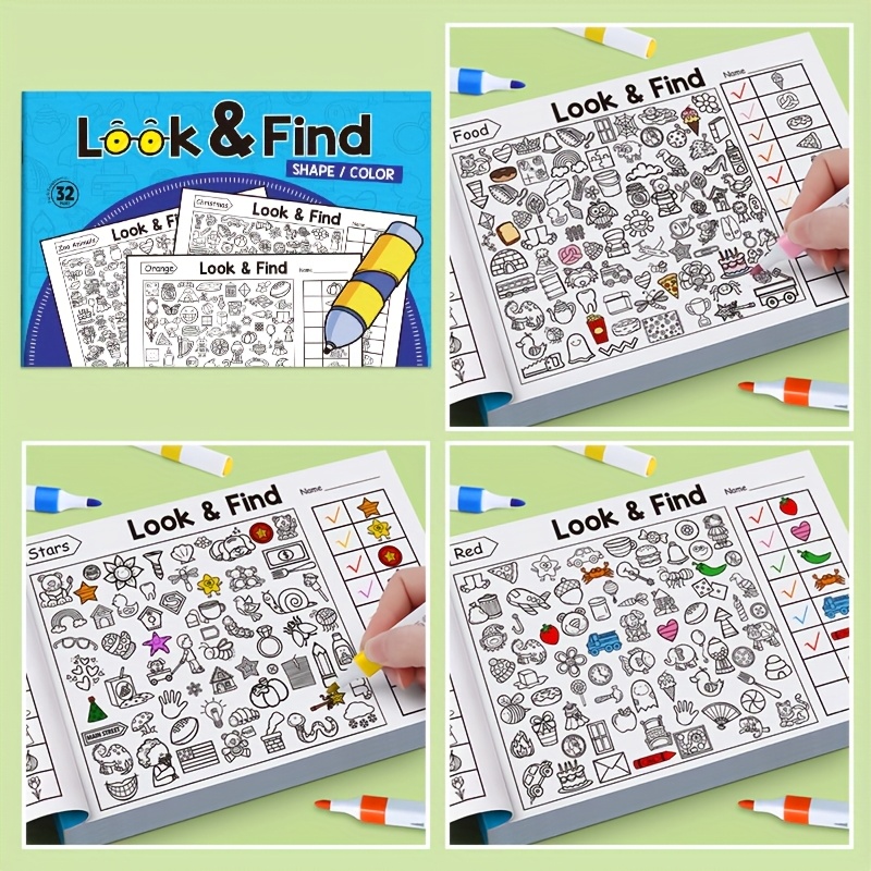Look and Find Activity Book fo - đánh giá và giá Kids Education Laptop