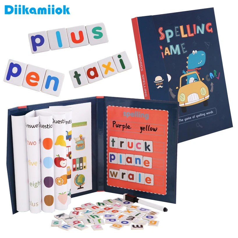 1pc Magnetic Alphabet Spelling - đánh giá và giá Kids Educational Games Learn English
