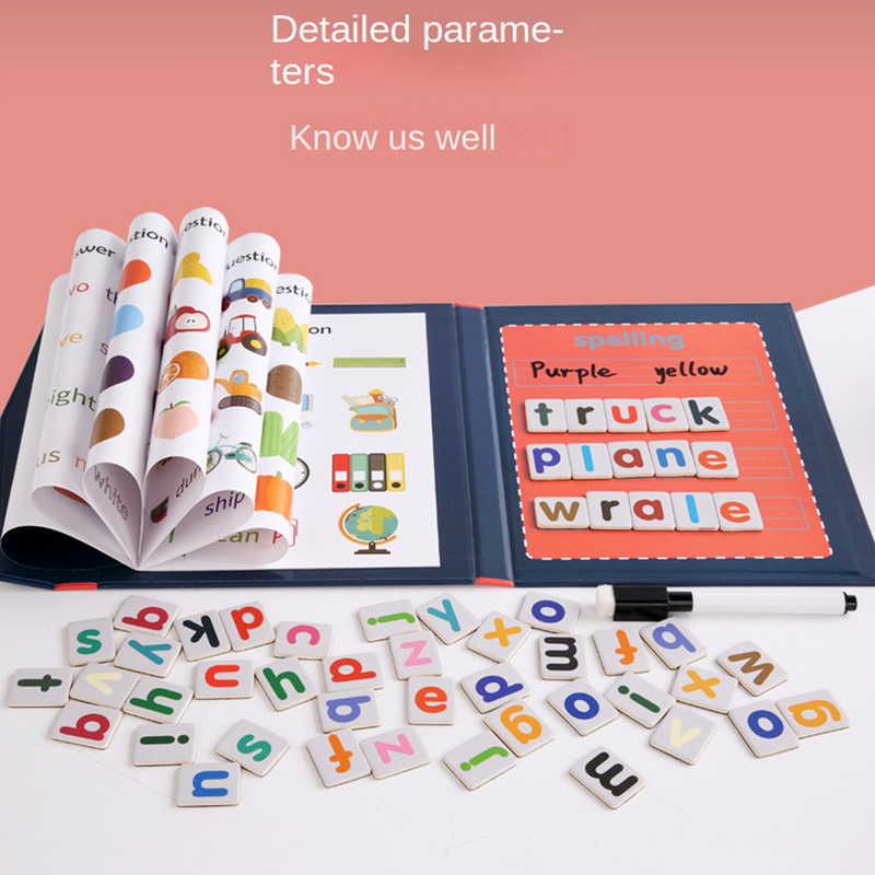 1pc Magnetic Alphabet Spelling - đánh giá và giá Kids Educational Games Learn English