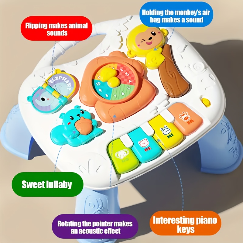 Baby Musical Activity Table To - đánh giá và giá Kids Education Table