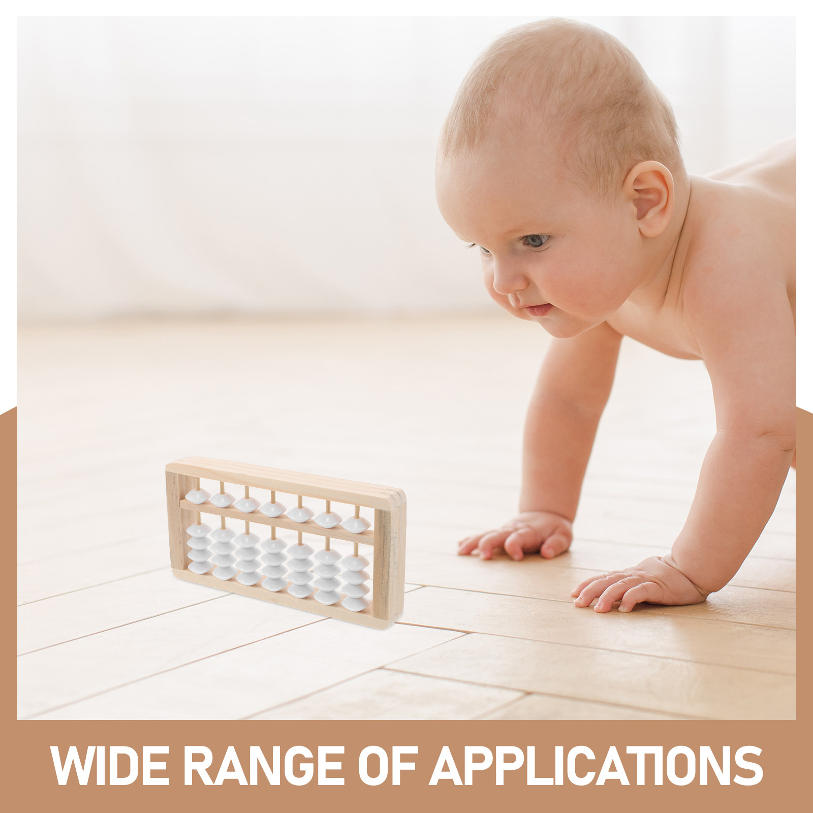 Mini Wooden Abacus Montessori  - đánh giá và giá Kids Education Nursery