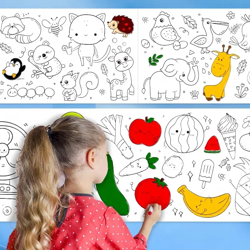 Kids Coloring Paper Roll Stick - đánh giá và giá Kids Education Laptop