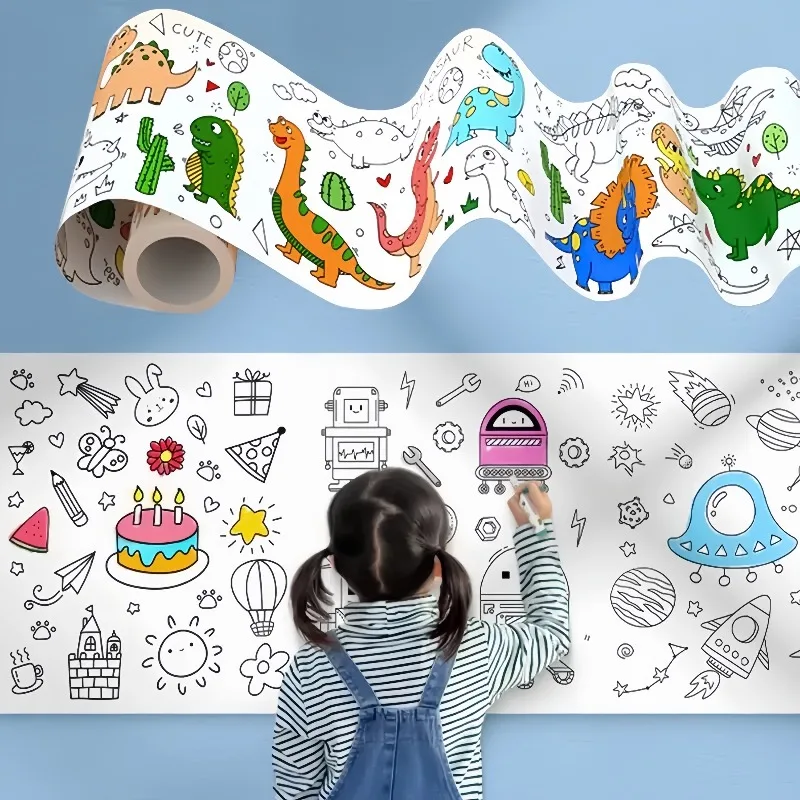 Kids Coloring Paper Roll Stick - đánh giá và giá Kids Education Laptop