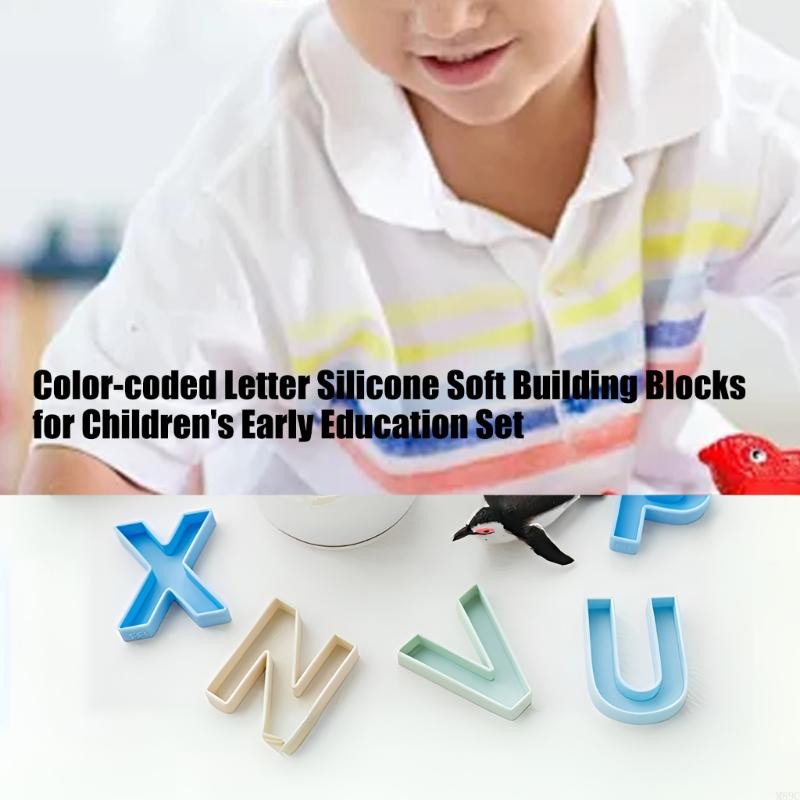 24PCS 9x7cm Silicone English L - đánh giá và giá Kids Educational Games Learn English