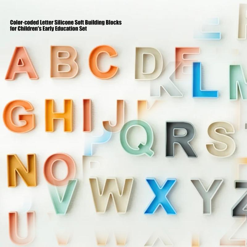 24PCS 9x7cm Silicone English L - đánh giá và giá Kids Educational Games Learn English
