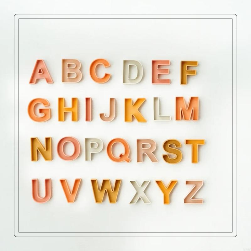 24PCS 9x7cm Silicone English L - đánh giá và giá Kids Educational Games Learn English
