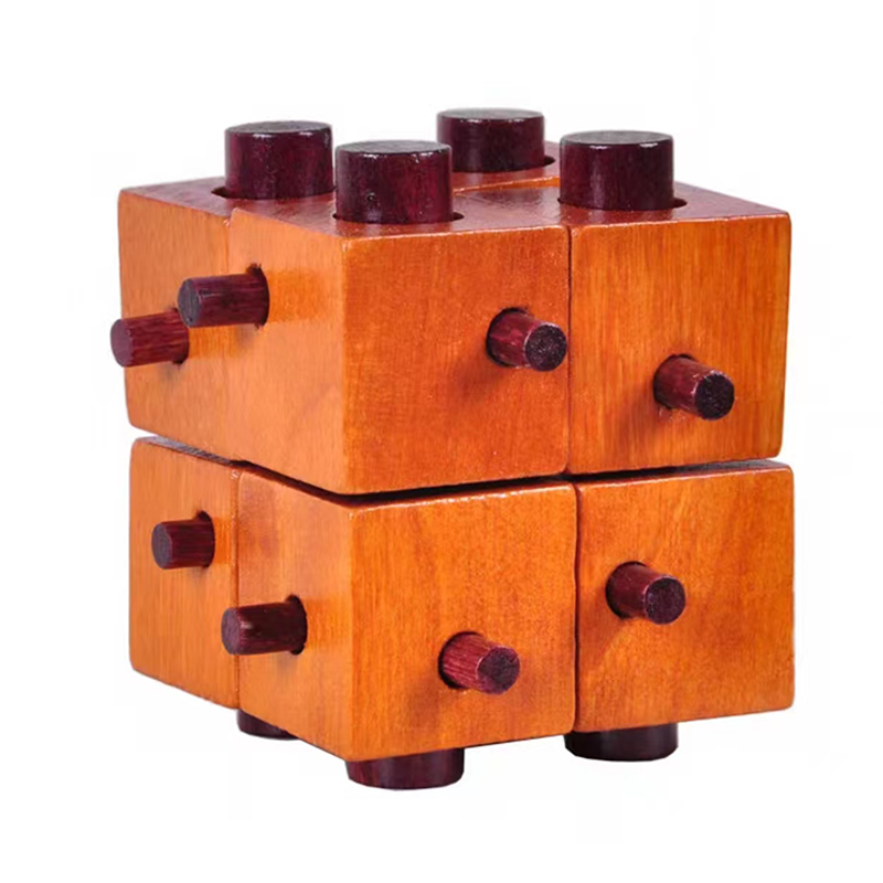 Wooden Brain Teaser Puzzles Un - đánh giá và giá Brain Teaser Cube
