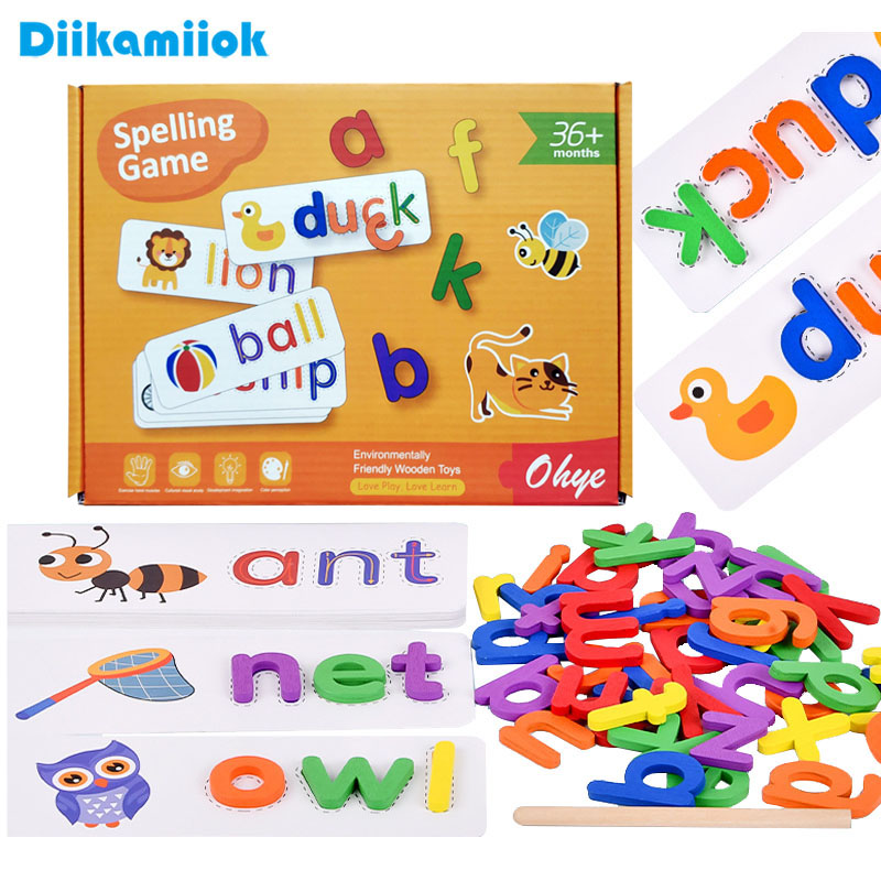 52pcs English Alphabet Spellin - đánh giá và giá Kids Educational Games Learn English