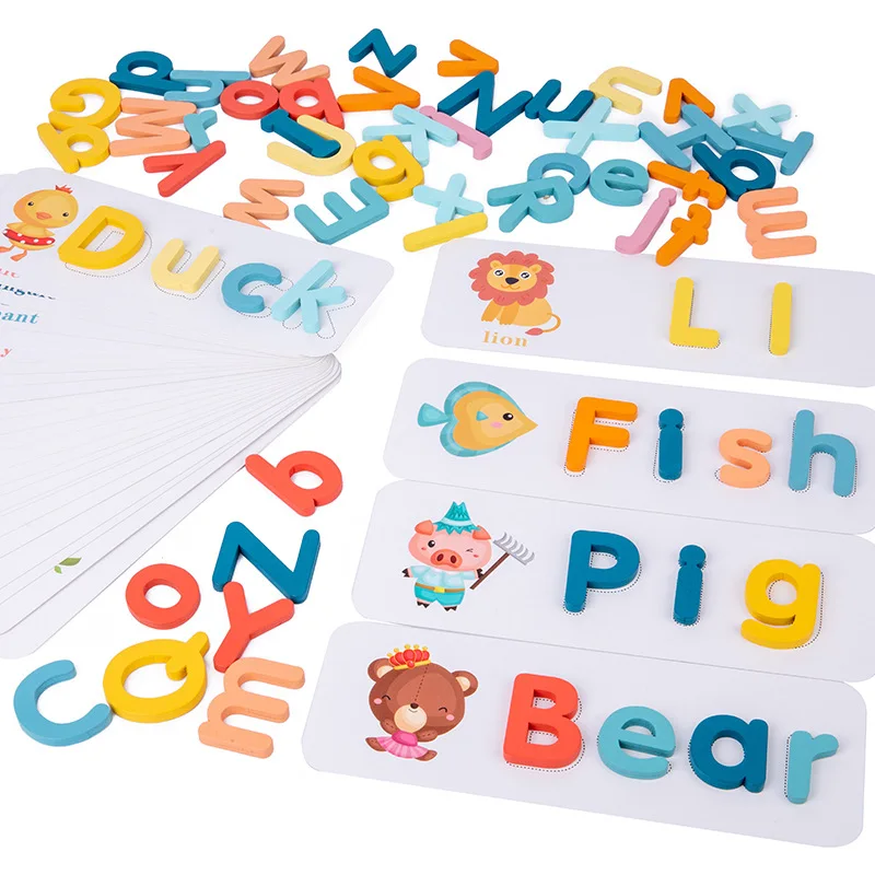 Children's Wooden Montessori E - đánh giá và giá Kids Educational Games Learn English