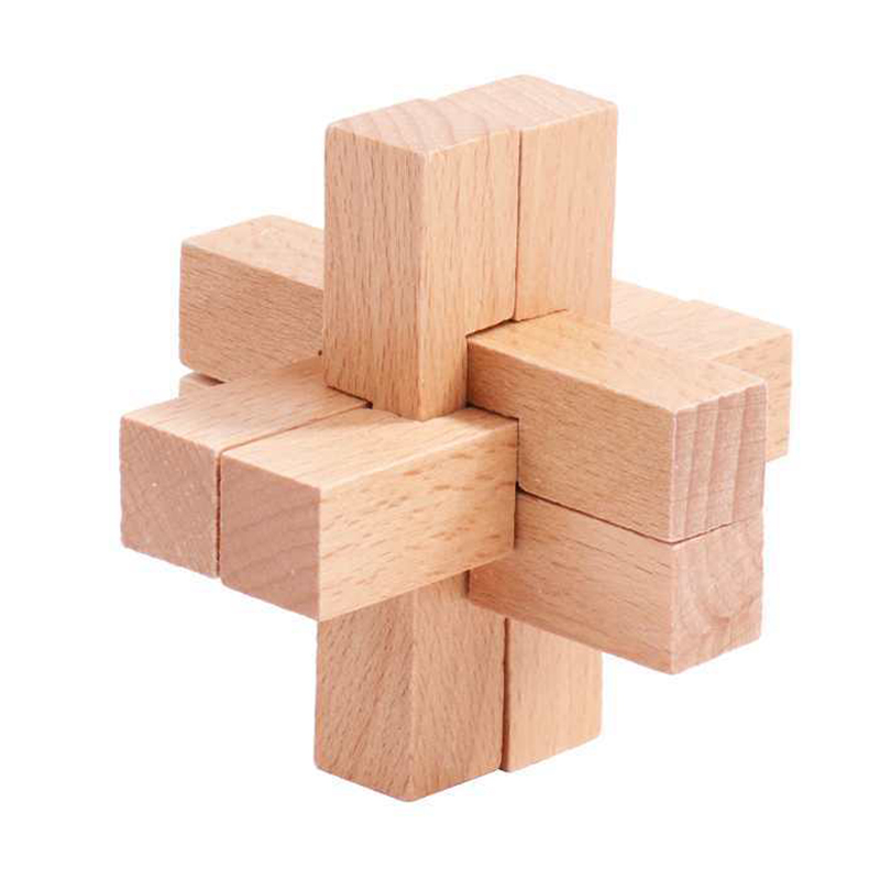 Wooden Luban Puzzle for Adults - đánh giá và giá Brain Teaser Cube