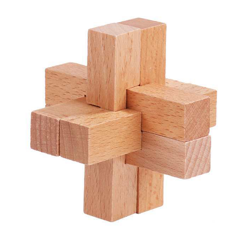 Wooden Luban Puzzle for Adults - đánh giá và giá Brain Teaser Cube