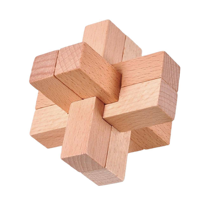 Wooden Luban Puzzle for Adults - đánh giá và giá Brain Teaser Cube