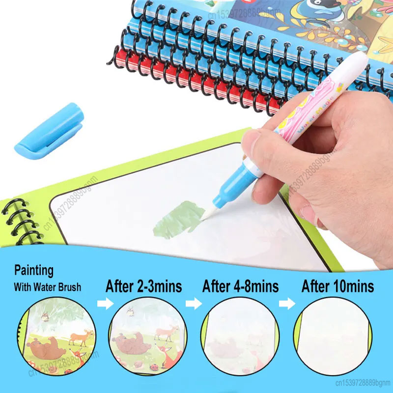 Hoạt Hình Nước Ma Thuật Tranh  - đánh giá và giá Kids Education Drawing