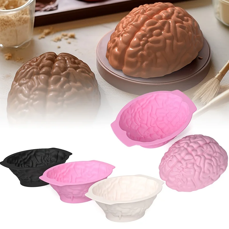 1PC Halloween Silicone Brain S - đánh giá và giá Brain Teaser Cube