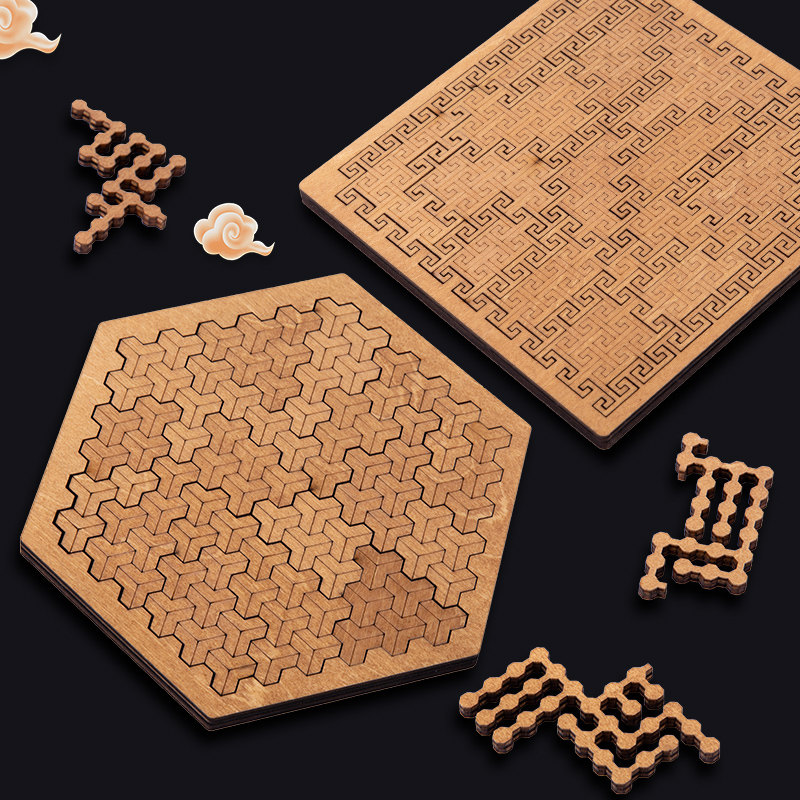 Impossible Wooden Puzzle IQ Pu - đánh giá và giá Brain Teaser Cube