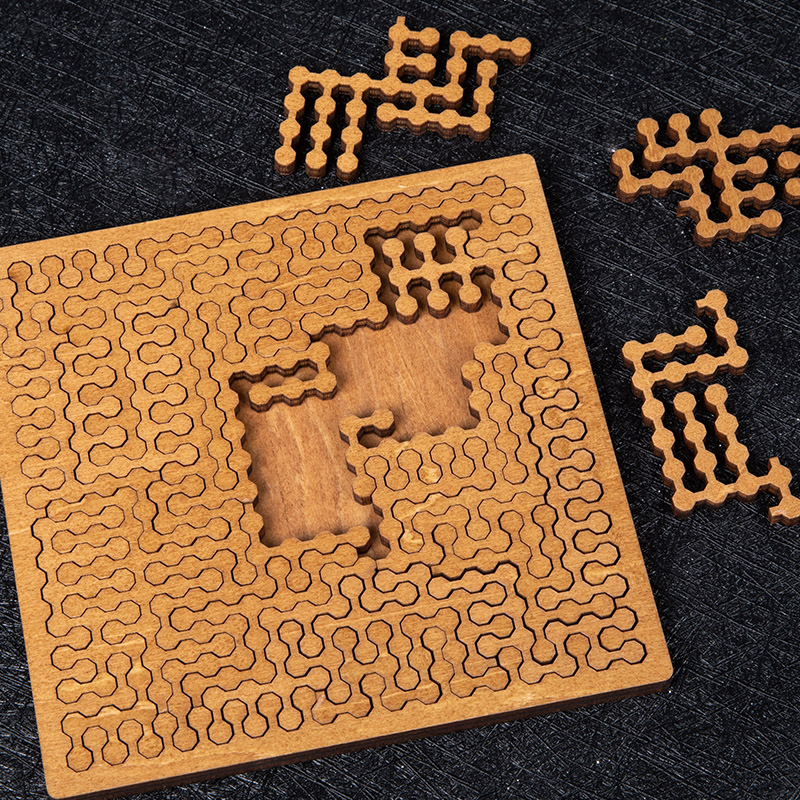 Impossible Wooden Puzzle IQ Pu - đánh giá và giá Brain Teaser Cube