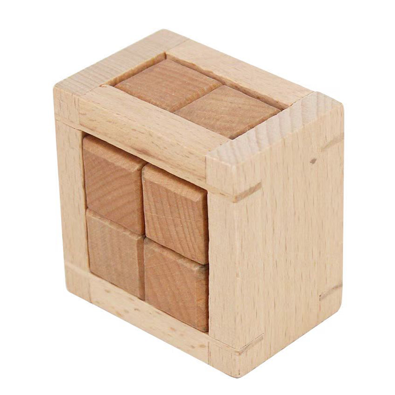 YueYu II Wooden Disentanglemen - đánh giá và giá Brain Teaser Cube