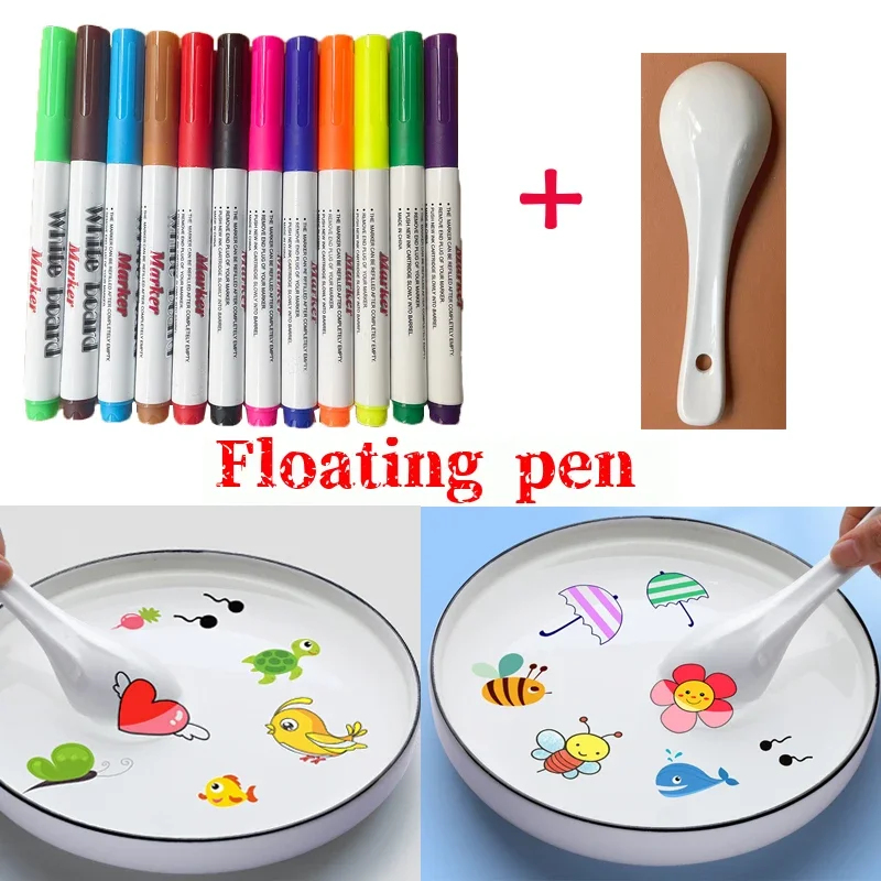 8/12Color Magical Water Painti - đánh giá và giá Kids Education Laptop