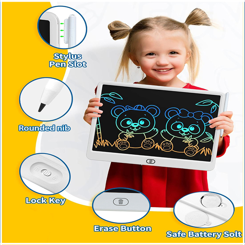 13/16 Inch LCD Drawing Tablet  - đánh giá và giá Kids Education Drawing