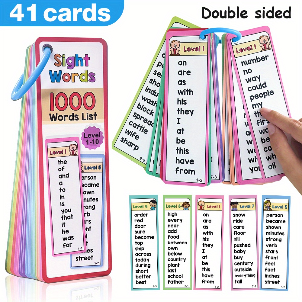 1000 Sight Words Flash Cards f - đánh giá và giá Kids Educational Games Learn English