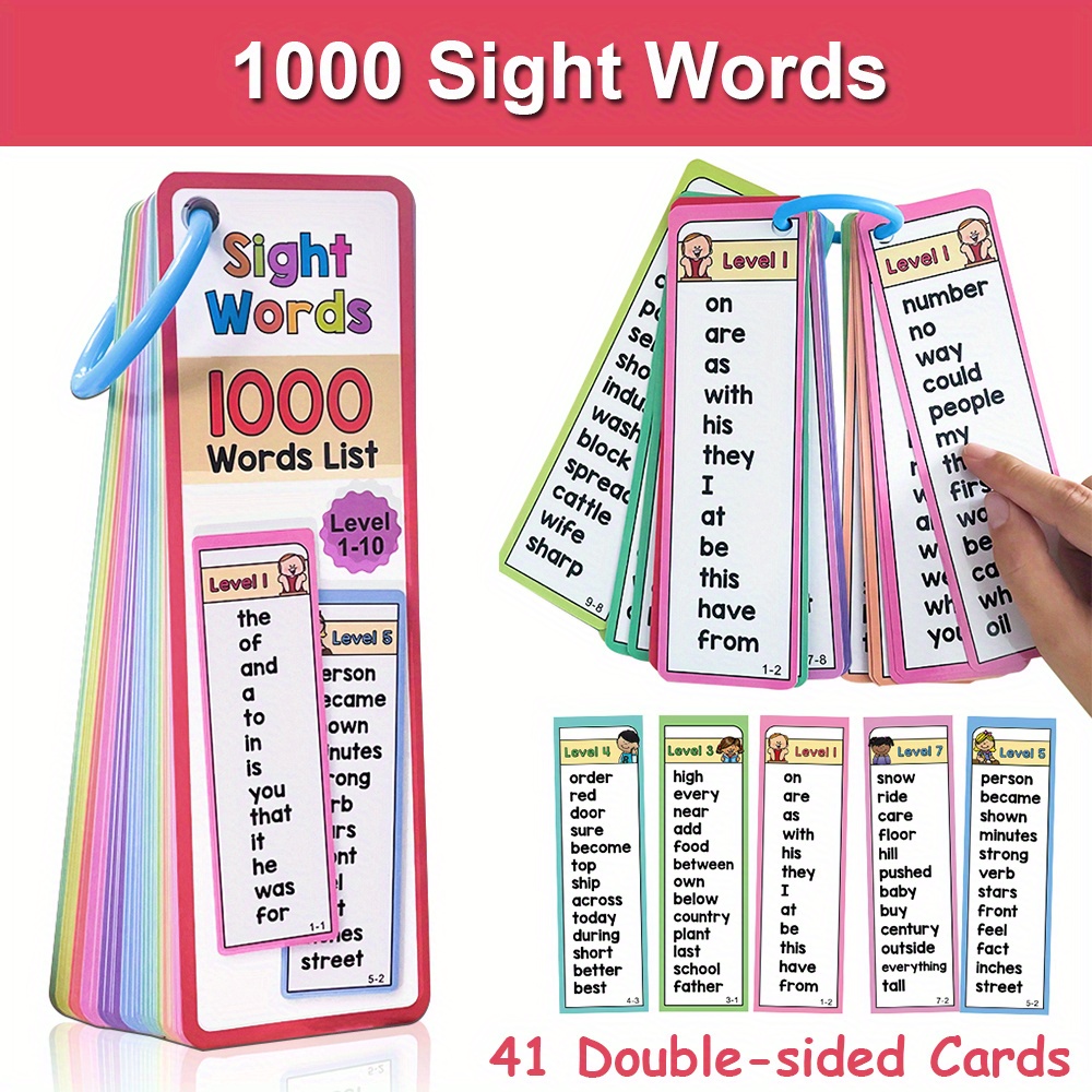 1000 Sight Words Flash Cards f - đánh giá và giá Kids Educational Games Learn English