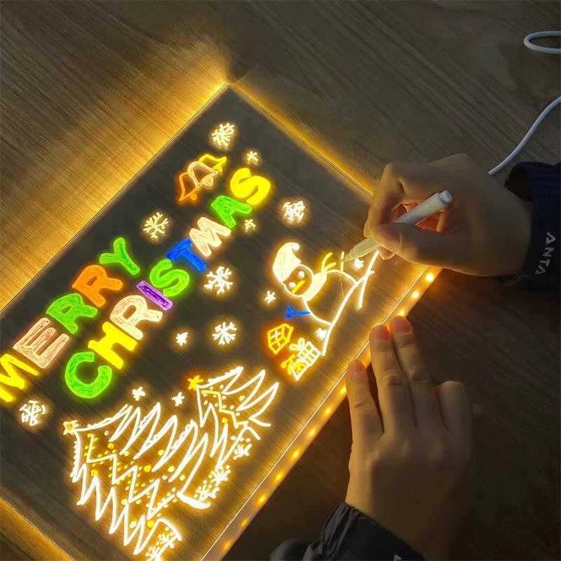 Magic Glow Kids Drawing Board: - đánh giá và giá Kids Education Drawing