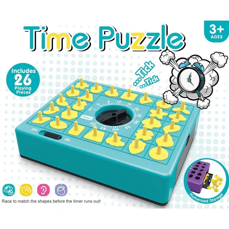 Children Time Board Puzzle Edu - đánh giá và giá Kids Education Table