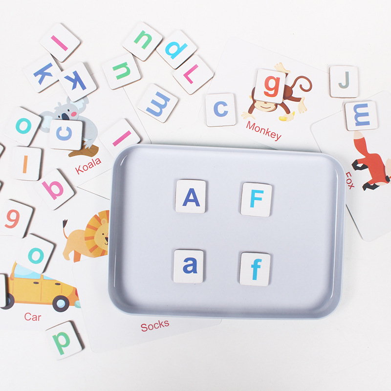 Wooden Puzzle Flash Cards Game - đánh giá và giá Kids Educational Games Learn English