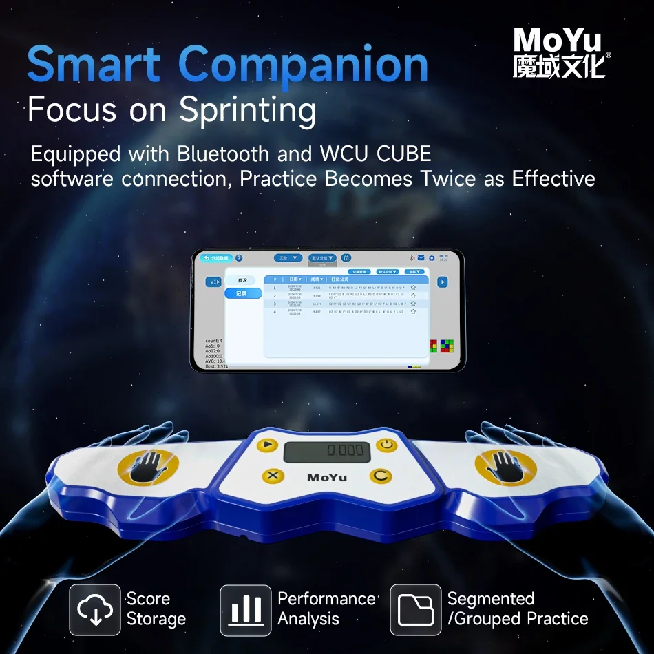 New MoYu Ai Timer Magic Cube P - đánh giá và giá Kids Education Related