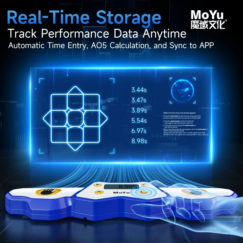New MoYu Ai Timer Magic Cube P - đánh giá và giá Kids Education Related