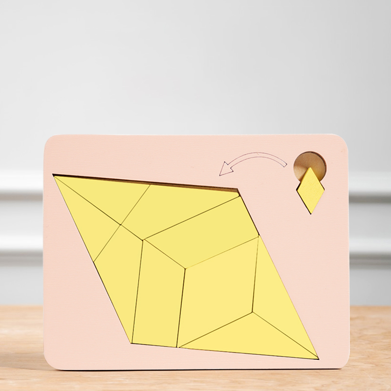Wooden Geometric Puzzles Chall - đánh giá và giá Brain Teaser Cube