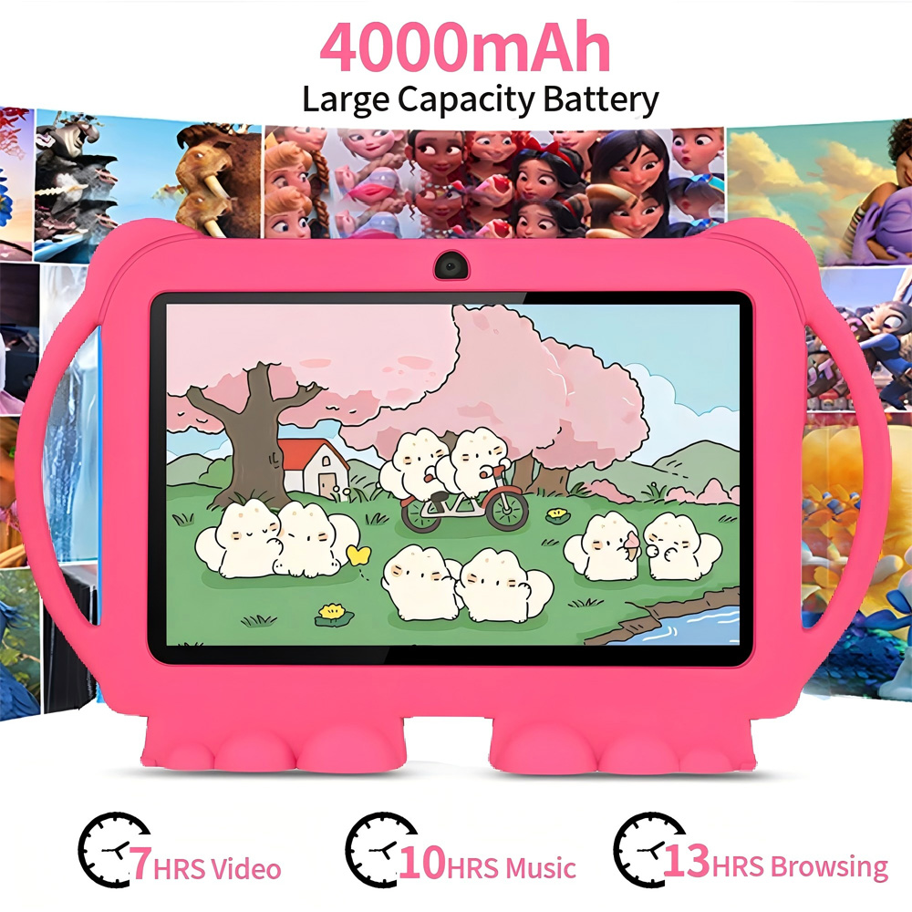 7 Inch New Android Kids' table - đánh giá và giá Kids Educational Games Learn English