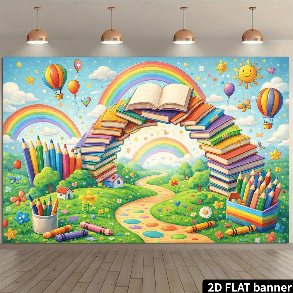 Colorful Kids Room Wall Tapest - đánh giá và giá Kids Education Nursery