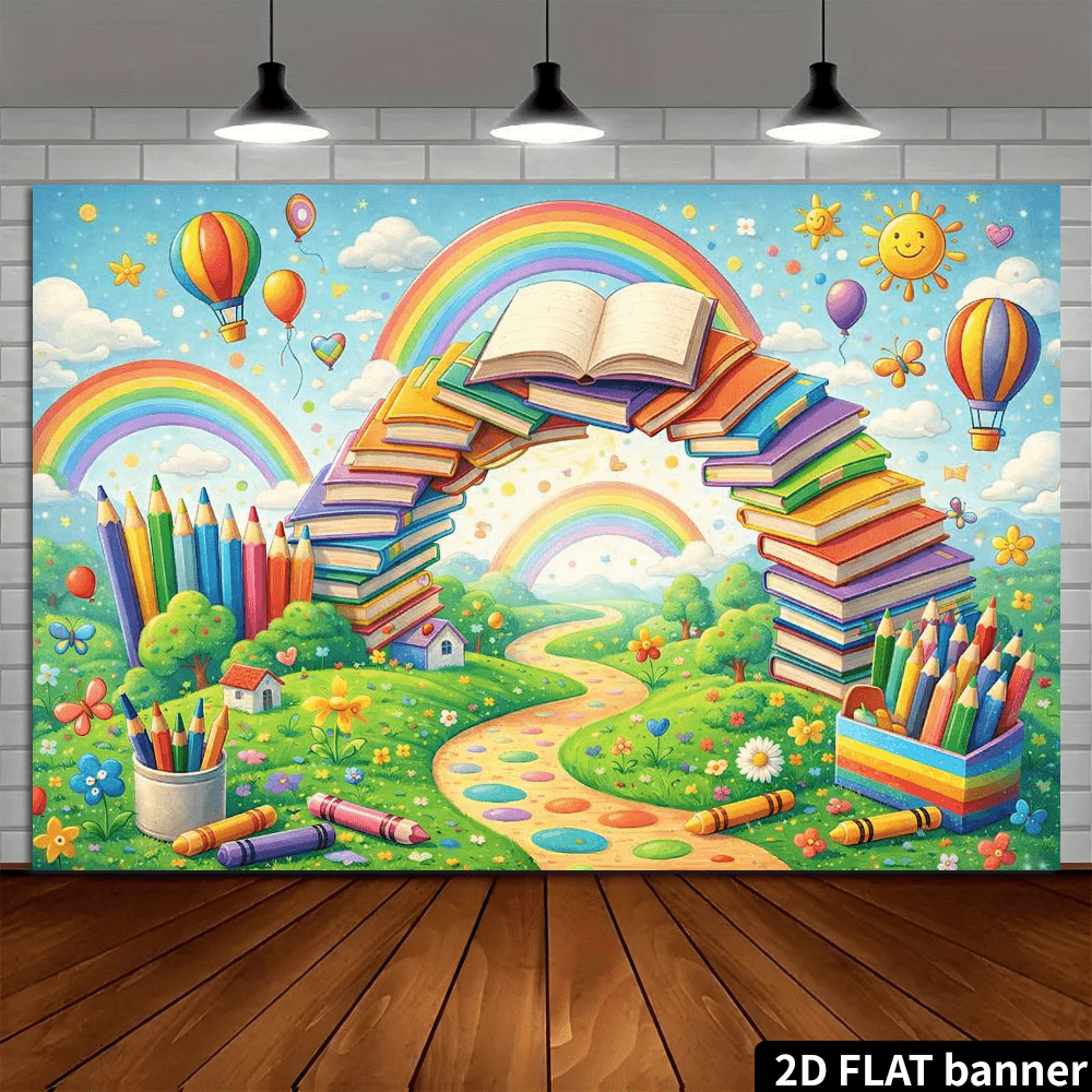 Colorful Kids Room Wall Tapest - đánh giá và giá Kids Education Nursery