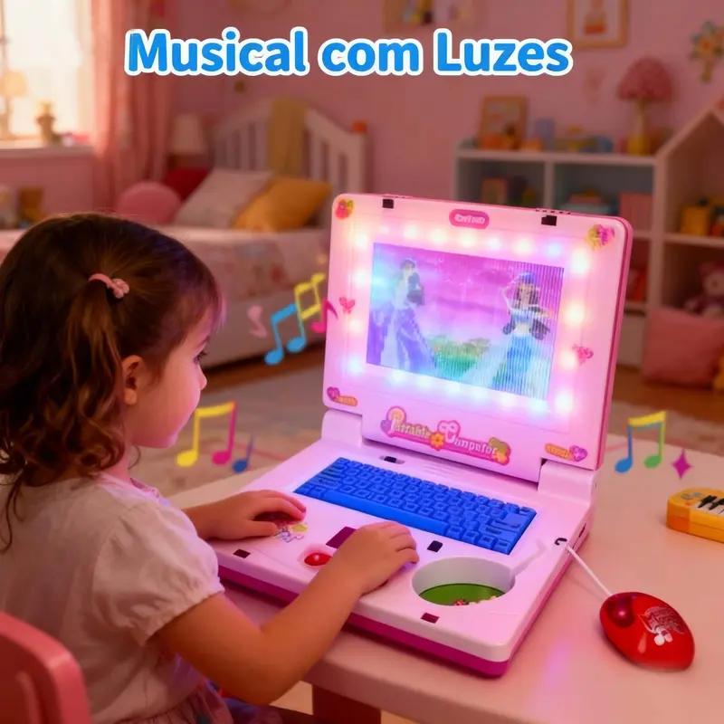 Mini Notebook Musical Toy Lapt - đánh giá và giá Kids Education Laptop