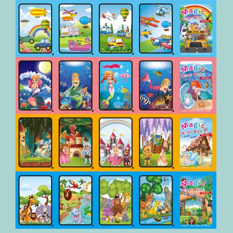 Children's Magic Water Drawing - đánh giá và giá Kids Education Laptop